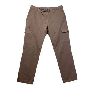 Dylan Gray Brown Cargo Pants Straight Leg 34x30